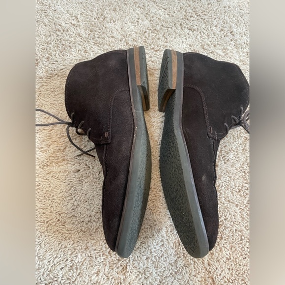 Robert Wayne Men\'s Sz 11.5 D Tatum Lace Up Chukka Desert Boots Shoes Brown Suede main image 12